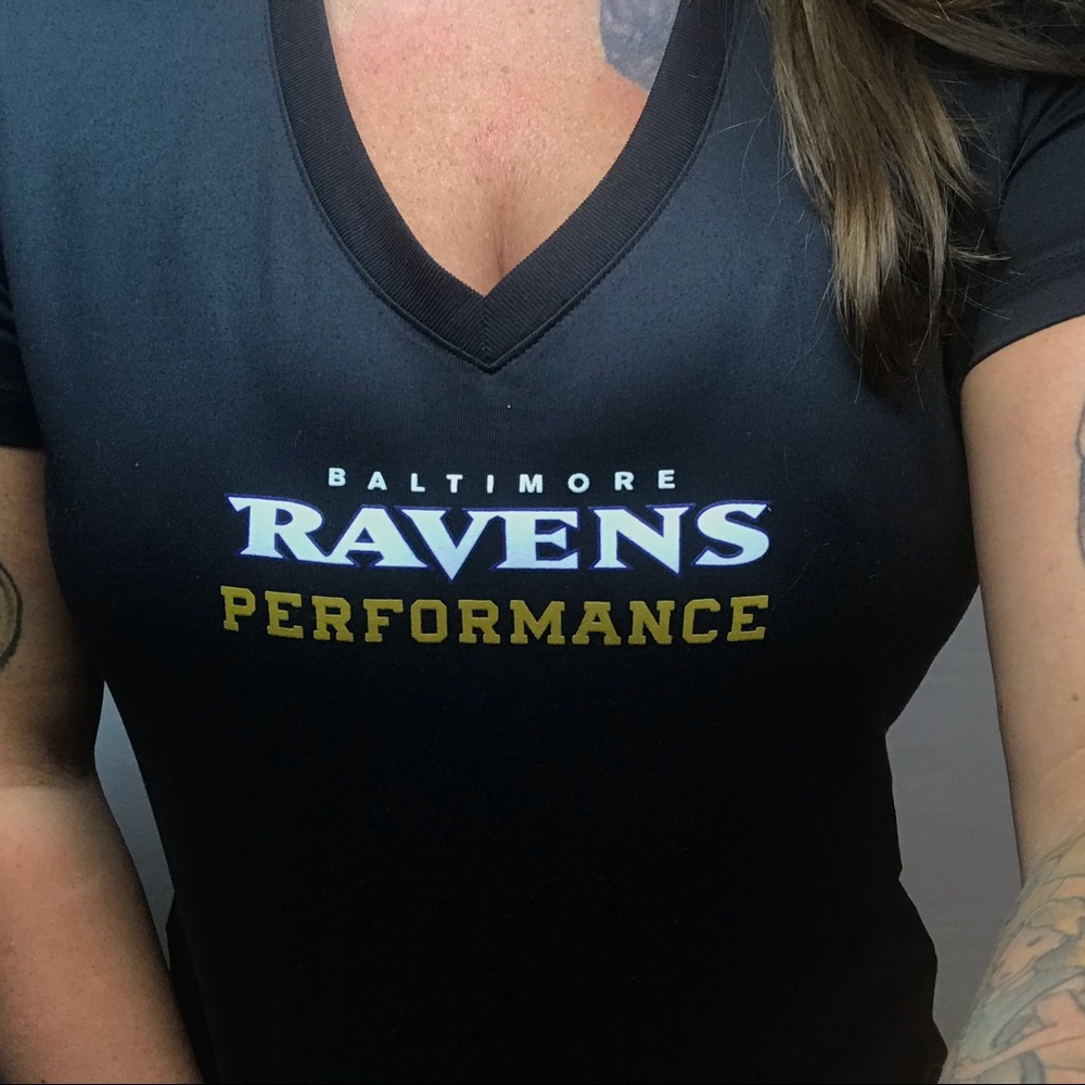 NFL Under Armor Baltimore Ravens Md Heatgear shirt